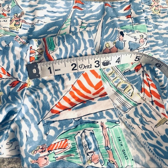 Lilly Pulitzer Get Nauti Regatta Style Flat Shorts - Picture 4 of 8